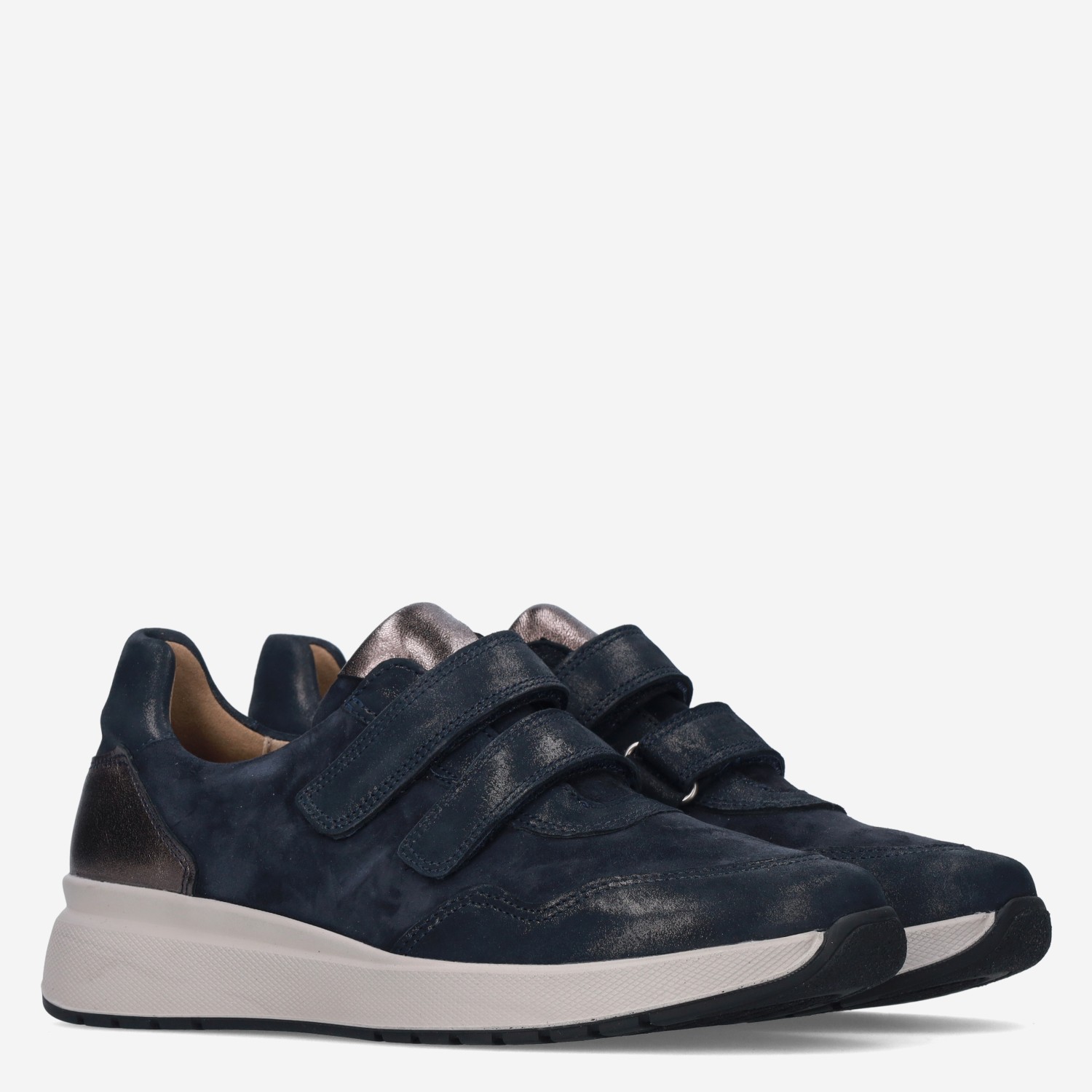Multi Str D-Halbschuh Dark Blue - Afbeelding 4